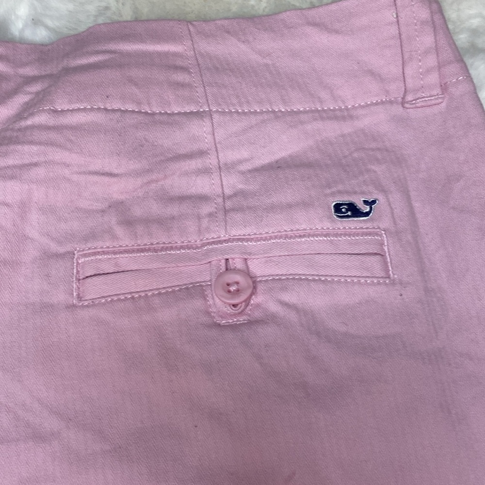 Vineyard Vines Pink High Waist Women’s Shorts - Picture 5 of 8